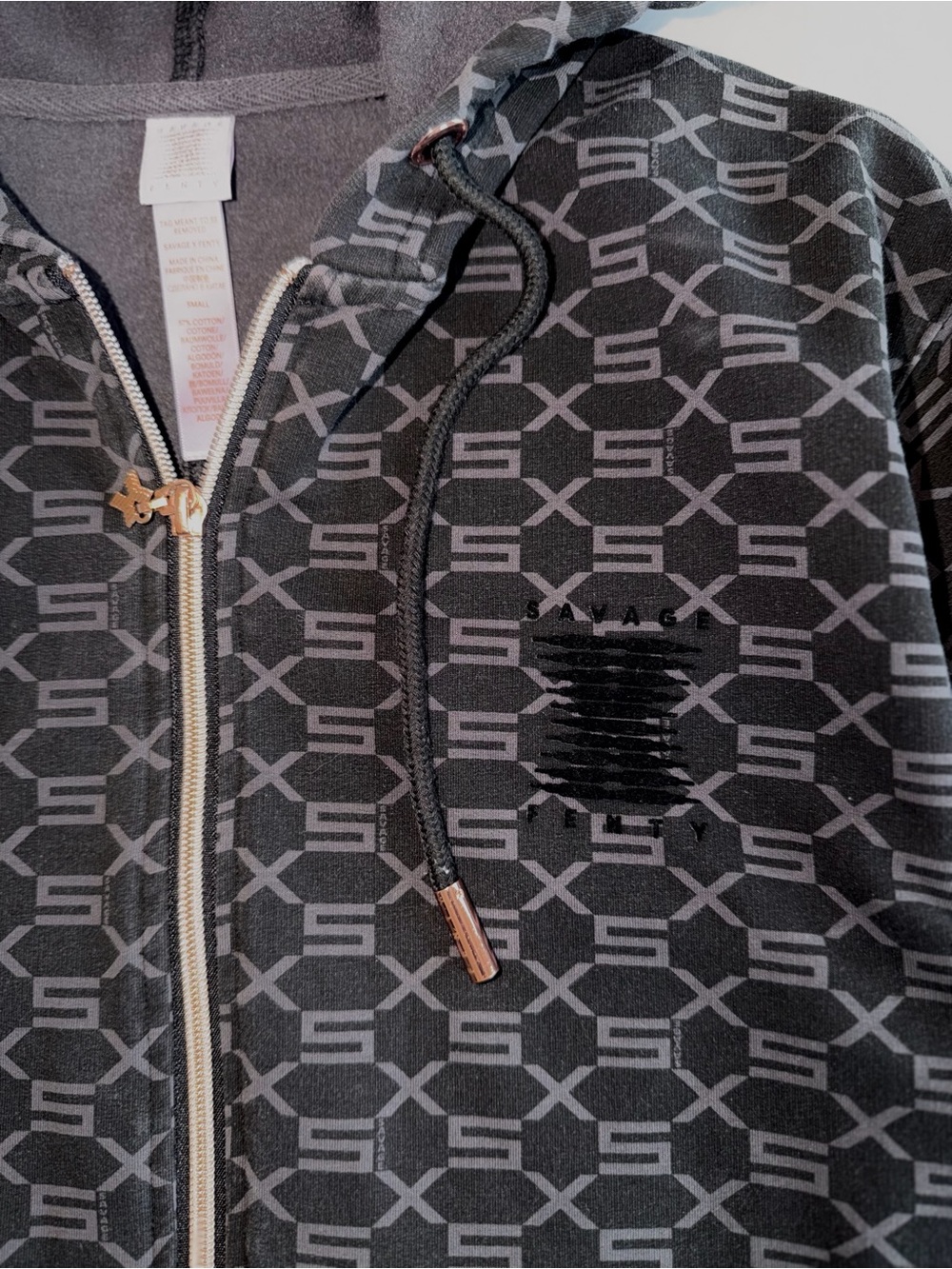 Savage X Fenty Forever Savage Hooded Onesie - Picture 4 of 13